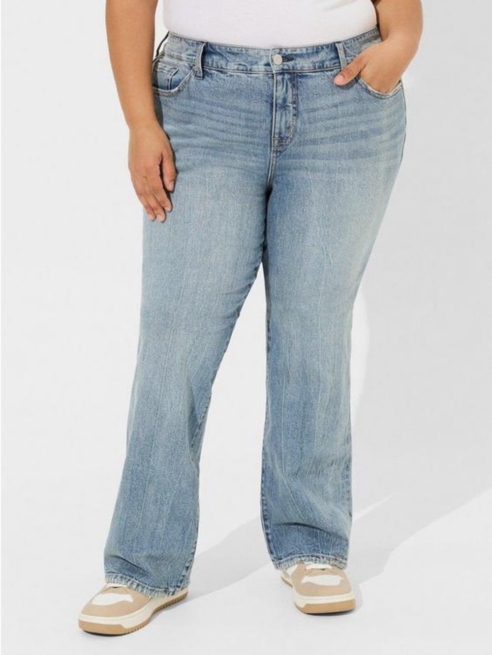 Torrid Mid Rise Slim Boot Plus 22R